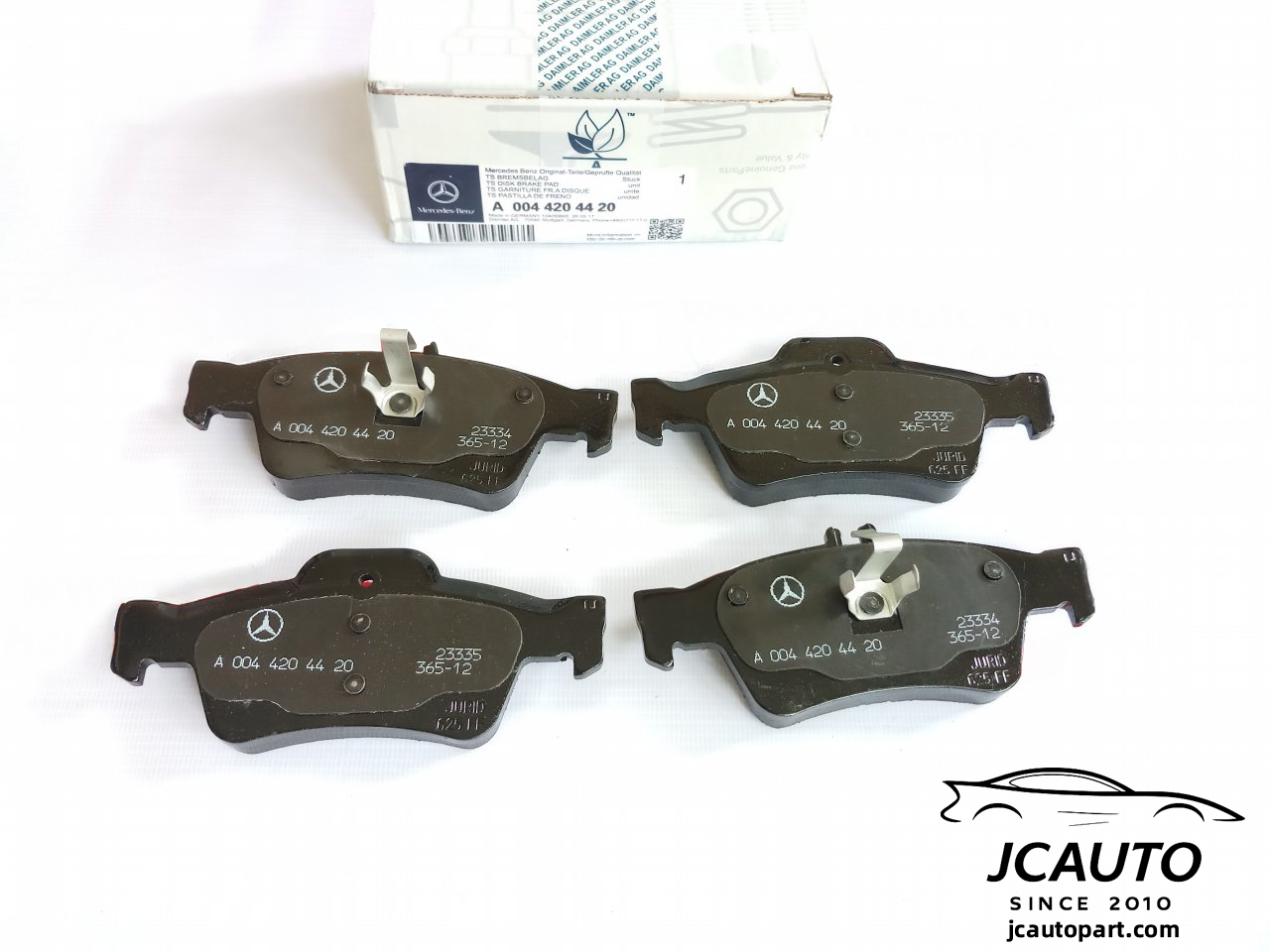 REAR BRAKE PADS ES-CLASS W221 A0044204420