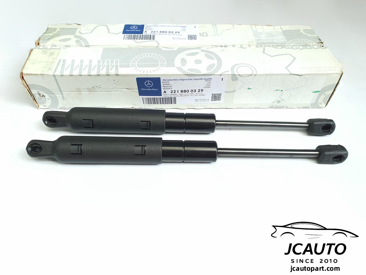 Front bonnet strut Mercedes S63, S400: A2218800329