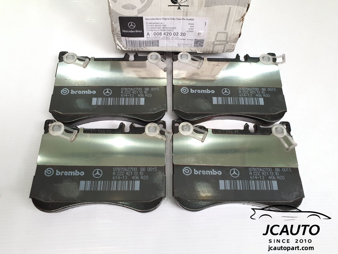 Front brake pads (front brake pads) S class A0084200220 008 420 02 20
